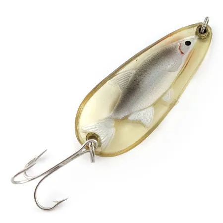 Herter's Silver Shiner Minnow Plastic Spoon (Japan), 7 г, блесна коливалка (колебалка) #21219
