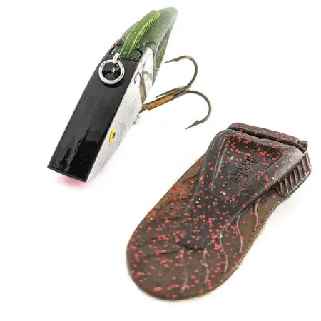 Berkley PowerBait Power Rattle, нікель/червоний/зелений, 21 г, воблер #21223