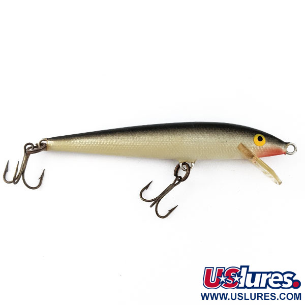  Rapala Original Floater F9 (Ireland), S (Silver), 4 г, воблер #21233