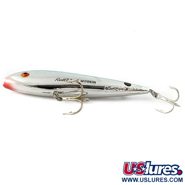  Cotton Cordell Ratt'l Spot Minnow, срібло/синій, 19 г, воблер #21234