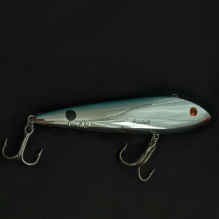 Cotton Cordell Ratt'l Spot Minnow, срібло/синій, 19 г, воблер #21234