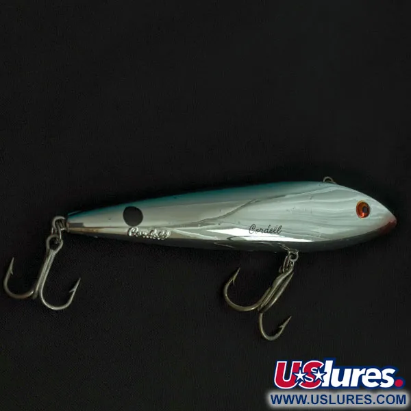  Cotton Cordell Ratt'l Spot Minnow, срібло/синій, 19 г, воблер #21234
