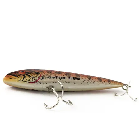 Cotton Cordell Ratt'l Spot Minnow (G-finish), G-finish, 19 г, воблер #21235