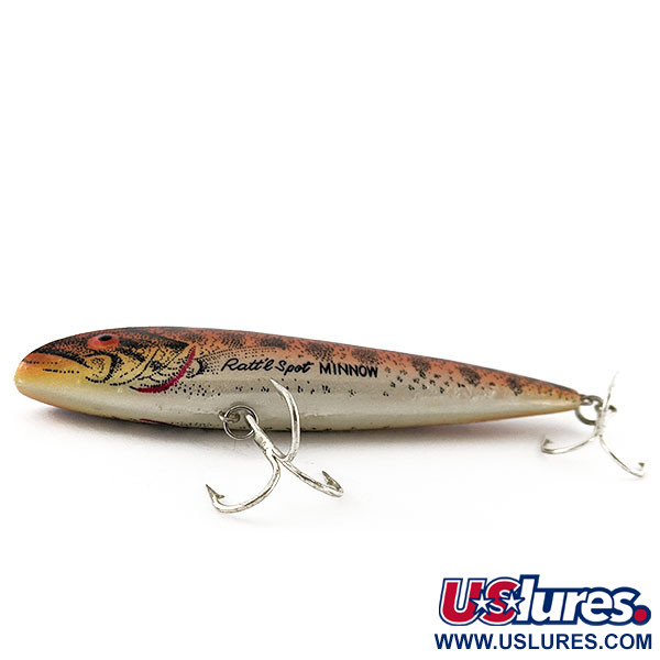  Cotton Cordell Ratt'l Spot Minnow (G-finish), G-finish, 19 г, воблер #21235