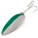 Seneca Little Cleo (Hula Girl), нікель/зелений, 21 г, блесна коливалка (колебалка) #21236