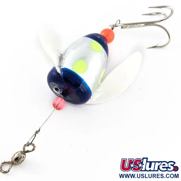 Yakima Bait Spin-N-Glo, Blue Chartreuse Black 'Tiger' (BCBT-MY), 8 г, до рибалки #21273