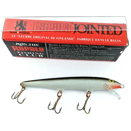 Rapala Original Floater F11, S (Silver), 6 г, воблер #21281
