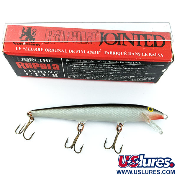  Rapala Original Floater F11, S (Silver), 6 г, воблер #21281