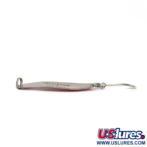  Luhr Jensen Needlefish 2, червоний/білий/нікель, 3 г, блесна коливалка (колебалка) #21336