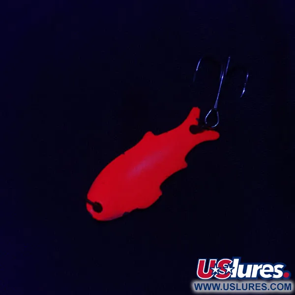 Shoff's Big Tripple Teazer, білий/рожевий UV - світиться в ультрафіолеті, 6 г, блесна коливалка (колебалка) #21338