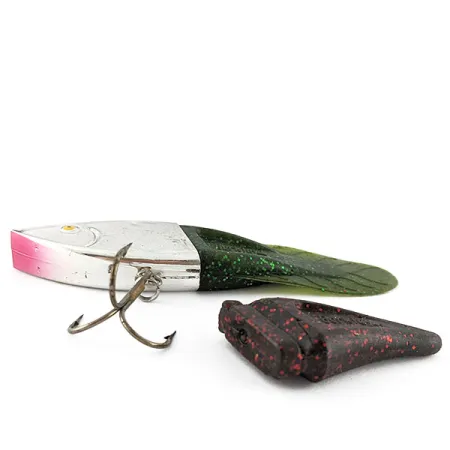 Berkley PowerBait Power Rattle, нікель/червоний/зелений, 21 г, воблер #21342