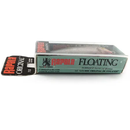 Rapala Original Floater F7, S (Silver), 4 г, воблер #12360