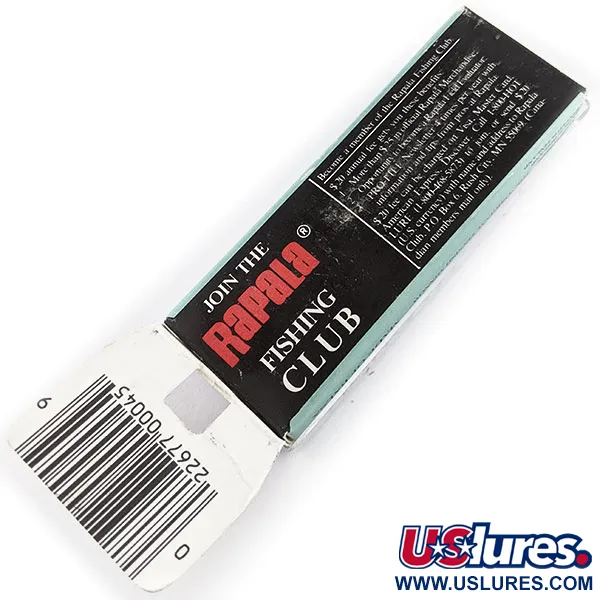 Rapala Original Floater F7, S (Silver), 4 г, воблер #12360