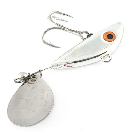 Mann's Bait  Little George Tail Spinner​, нікель, 21 г, блешня оберталка (вертушка) #21367