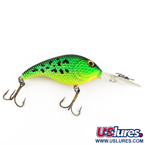  Bass Pro Shops XPS Lazer Eye Deep Diver, green tiger UV, 14 г, воблер #21373