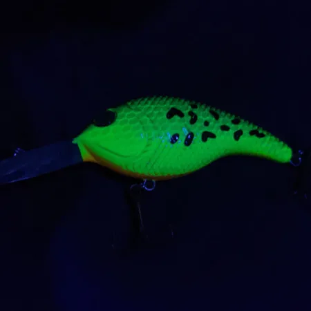 Bass Pro Shops XPS Lazer Eye Deep Diver, green tiger UV, 14 г, воблер #21373