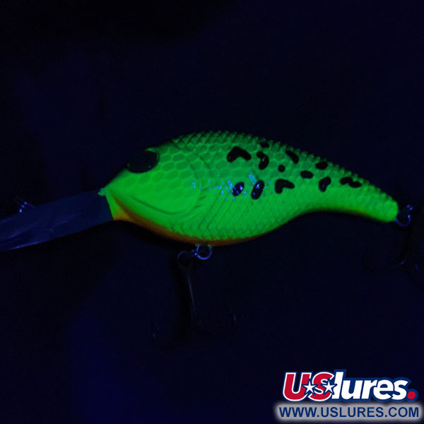  Bass Pro Shops XPS Lazer Eye Deep Diver, green tiger UV, 14 г, воблер #21373