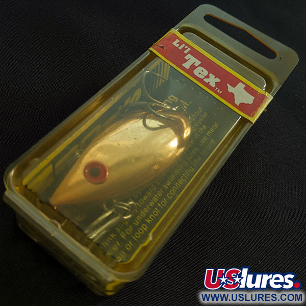  Storm Li'l TEX  (pre Rapala), metallic Copper, 12 г, воблер #21392