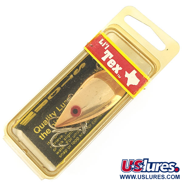  Storm Li'l TEX  (pre Rapala), metallic Copper, 12 г, воблер #21392