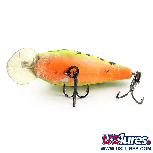  Bomber model A UV  screw tail, fire tiger UV, 9 г, воблер #21406