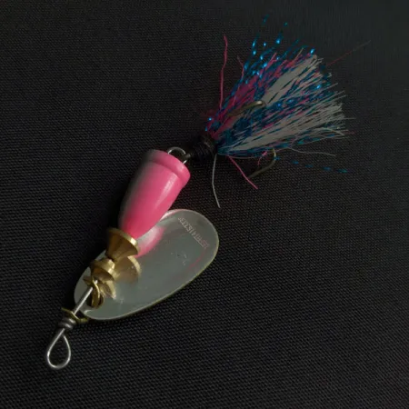 Blue Fox Super Vibrax 1 Foxtail, silver/pink, 4 г, блешня оберталка (вертушка) #21413