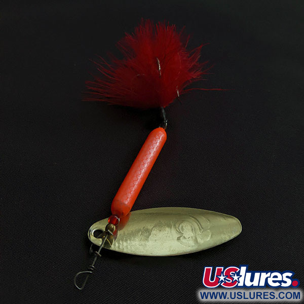 Yakima Bait Worden’s Original Rooster Tail, gold/hot pink, 14 г, блешня оберталка (вертушка) #21427