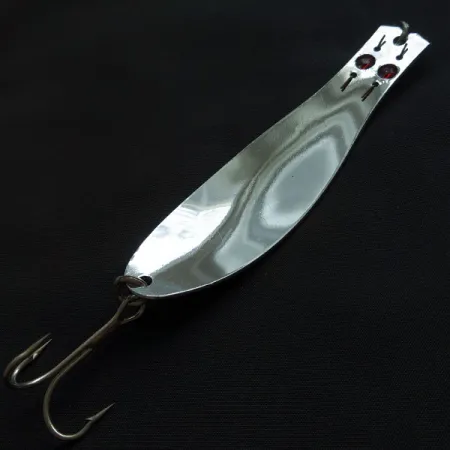 Herter's GLH Canadian Spoon, нікель/червоні очі, 28 г, блесна коливалка (колебалка) #21432