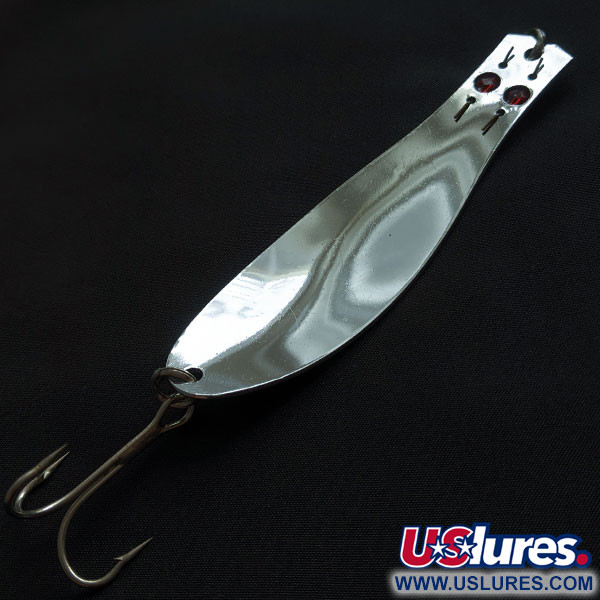  Herter's GLH Canadian Spoon, нікель/червоні очі, 28 г, блесна коливалка (колебалка) #21432