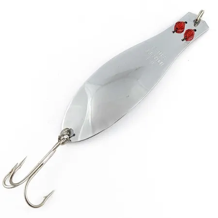 Herter's GLH Canadian Spoon, нікель/червоні очі, 28 г, блесна коливалка (колебалка) #21432
