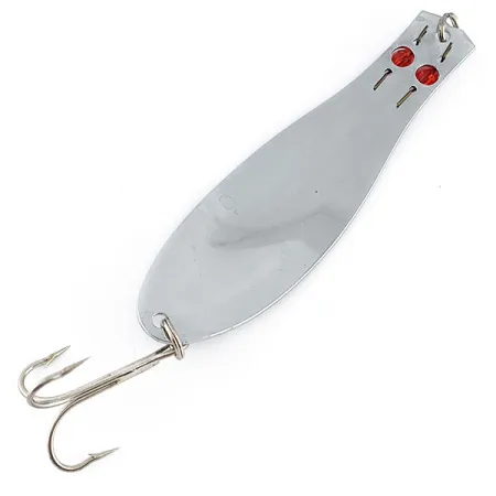 Herter's GLH Canadian Spoon, нікель/червоні очі, 28 г, блесна коливалка (колебалка) #21432