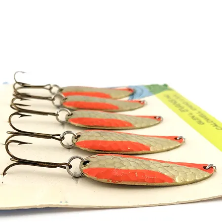 Glen Evans Spoon, золото/червоний, 10 г, блесна коливалка (колебалка) #21462