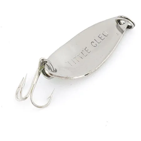 Acme Little Cleo, нікель/зелений, 3,5 г, блесна коливалка (колебалка) #21472