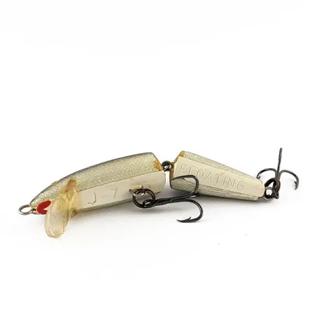 Rapala Jointed J-7 (Finland), S (silver), 4 г, воблер #21482