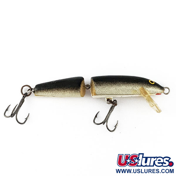  Rapala Jointed J-7 (Finland), S (silver), 4 г, воблер #21482