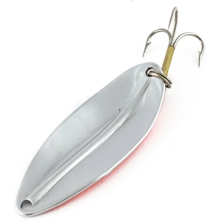 TODDCO Main Liner, нікель/червоний, 11 г, блесна коливалка (колебалка) #21486