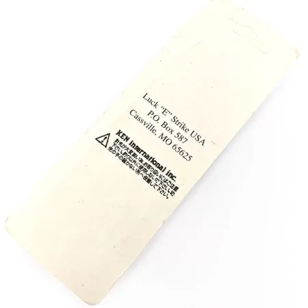 Luck E Strike Rogers Big Jim, silver/green, 7 г, воблер #21496