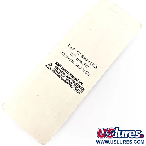  Luck E Strike Rogers Big Jim, silver/green, 7 г, воблер #21496