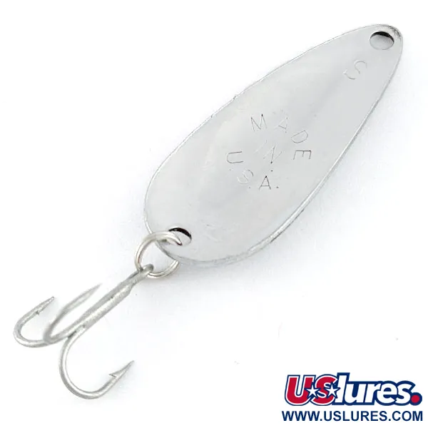 Worth Chippewa Steel Spoon, нікель, 6 г, блесна коливалка (колебалка) #21502