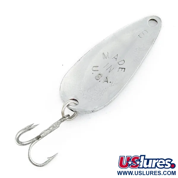 Worth Chippewa Steel Spoon, нікель, 6 г, блесна коливалка (колебалка) #21503