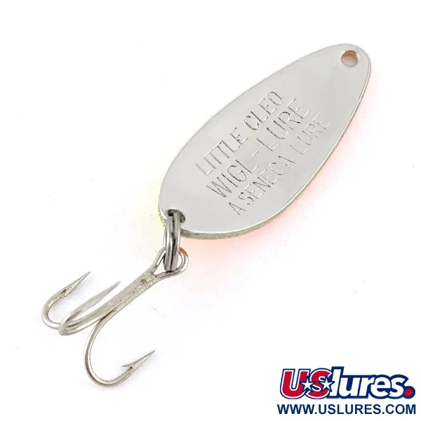 Seneca Little Cleo, жовтий/оранжевий/нікель, 7 г, блесна коливалка (колебалка) #21505