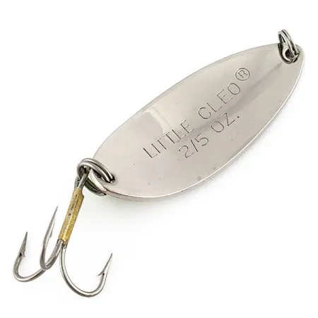 Acme Little Cleo, никель/зелёный, 11 г, блесна коливалка (колебалка) #21508
