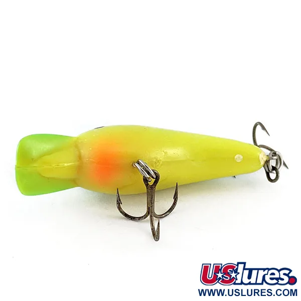  Norman Baby N, жовтий/зелений, 7 г, воблер #21535