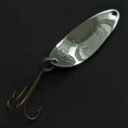  Acme Little Cleo (1980-х років), нікель/синій, 9 г, блесна коливалка (колебалка) #21557