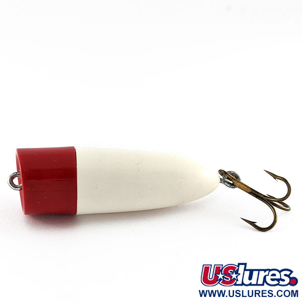  Atlantic Lures Crack popper, red/white, 6 г, воблер #21598