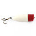  Atlantic Lures Crack popper, red/white, 6 г, воблер #21598