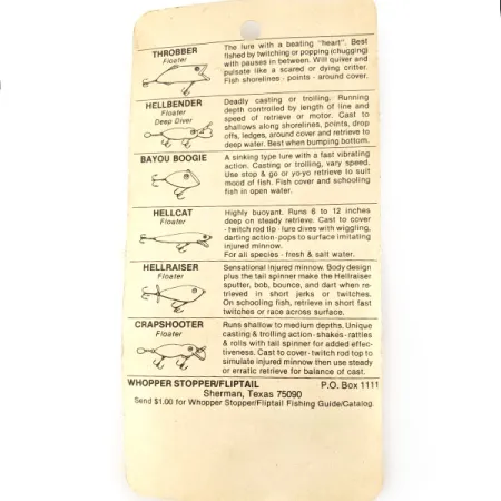 Whopper Stopper Bayou Boogie, Barfish, 7 г, воблер #21600