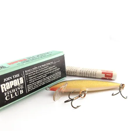 Rapala Original Floater F7, G (Gold), 4 г, воблер #21628