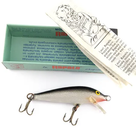 Rapala Original Floater F5 (Finland), S (Silver), 2,5 г, воблер #21629