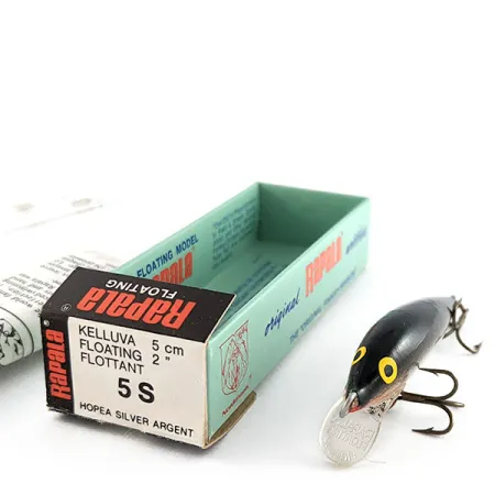 Rapala Original Floater F5 (Finland), S (Silver), 2,5 г, воблер #21629