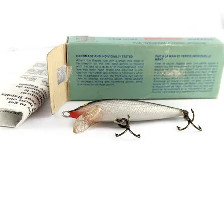 Rapala Original Floater F5 (Finland), S (Silver), 2,5 г, воблер #21629